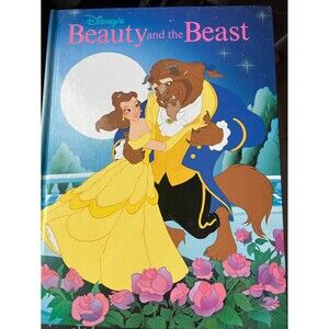 🌼 FINAL PRICE Vintage Walt Disney Beauty & The Beast Book